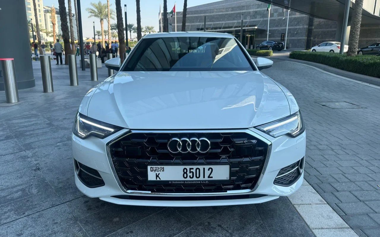 Audi A6 2025 for rent in Dubai