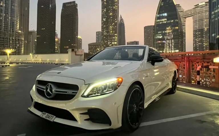 Mercedes-AMG C43 Convertible 2023 for rent in Dubai