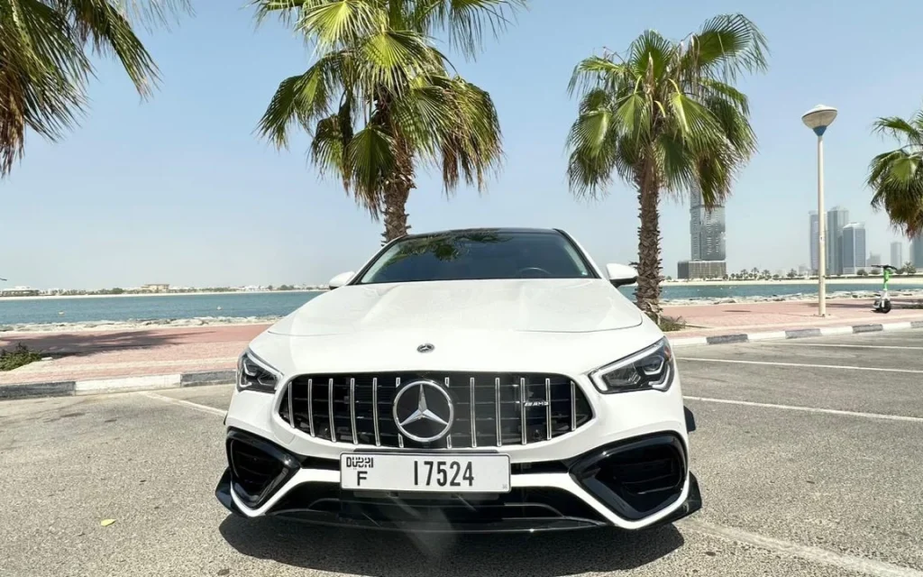 Mercedes-AMG CLA45 S 2023 للإيجار في دبي