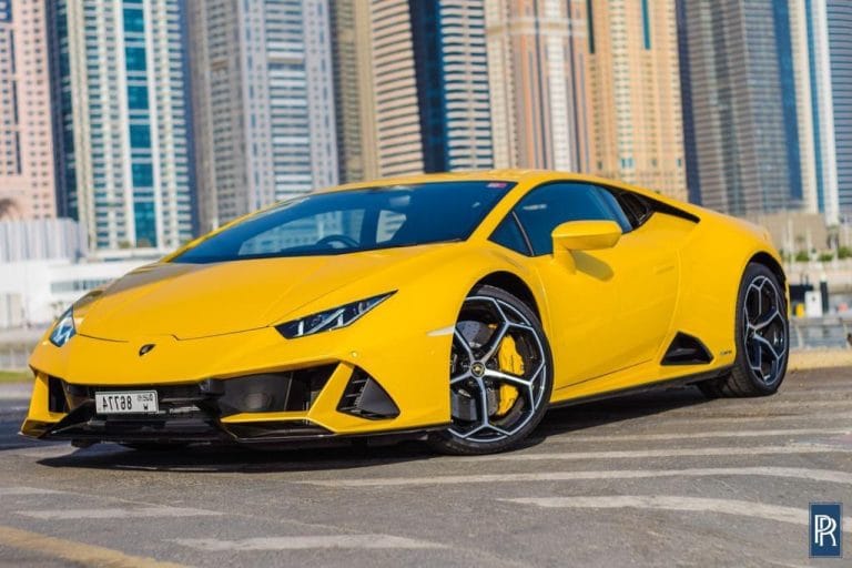 Lamborghini Huracan EVO 2023 for rent in Dubai