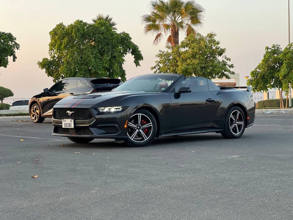 Ford Mustang Convertible 2024 for rent in Dubai
