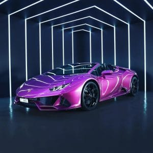 Lamborghini Huracan EVO Spyder Purple 2024 photo 5