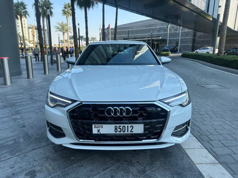 Audi A6 2025 for rent in Dubai