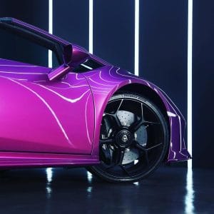 Lamborghini Huracan EVO Spyder Purple 2024 photo 7