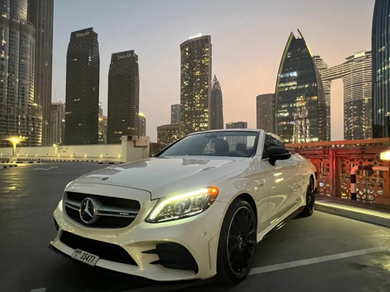 Mercedes-AMG C43 Convertible 2023 for rent in Dubai
