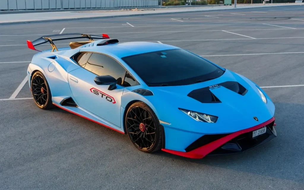Lamborghini Huracan STO 2024 for rent in Dubai