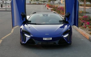 McLaren Artura Spider Blue 2025 photo 4
