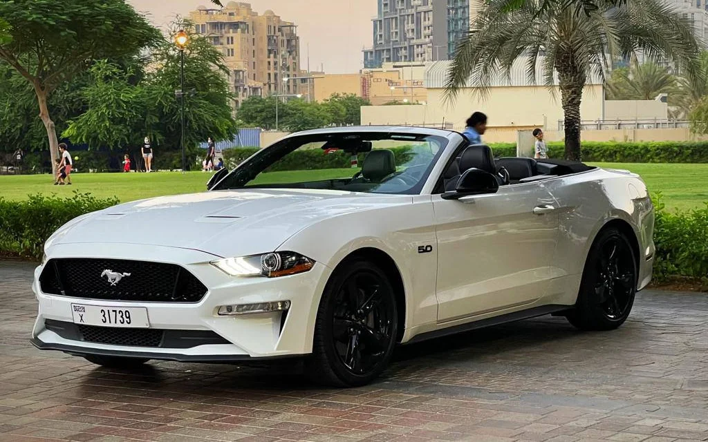 Ford Mustang GT Convertible 2024 for rent in Dubai