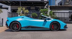 Lamborghini Huracan EVO Spyder Blue 2024 photo 2
