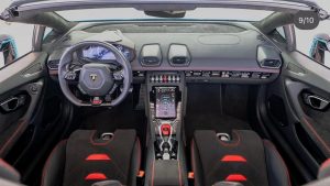 Lamborghini Huracan EVO Spyder Blue 2024 photo 4
