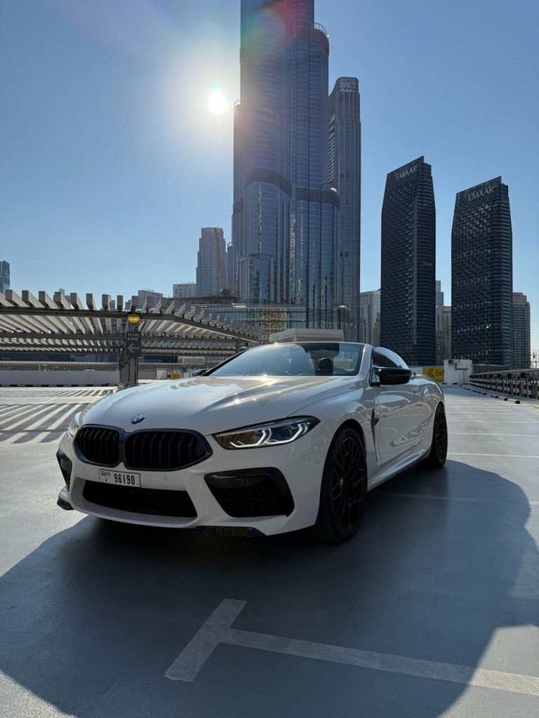 BMW M8 Convertible 2023 for rent in Dubai