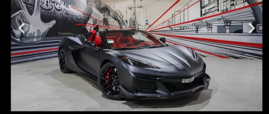 Chevrolet Corvette Z06 2024 for rent in Dubai
