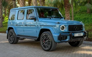 Mercedes-AMG G63 Blue 2025 صورة 3