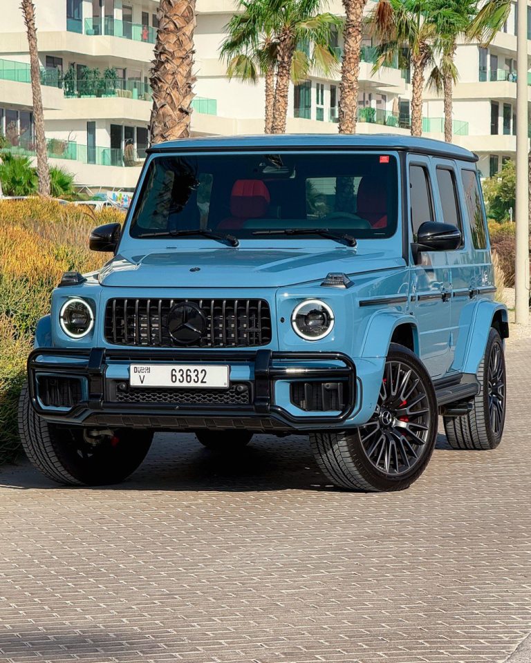 Mercedes-AMG G63 Blue 2025 for rent in Dubai
