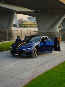 Ferrari Purosangue Blue 2025 photo 3