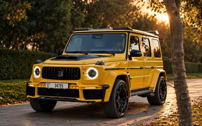 Mercedes-AMG G63 Brabus 800 Yellow 2025 mieten in Dubai