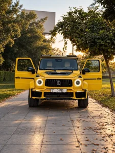 Mercedes-AMG G63 Brabus 800 Yellow 2025 图片 2